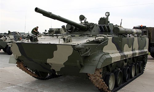 Lo phien ban moi, khung xe chien dau bo binh BMP-3 Nga